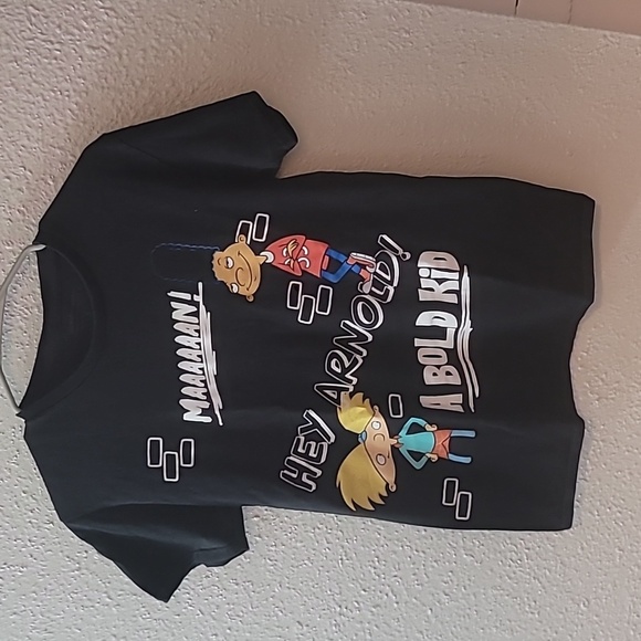 Nickelodeon Tops - Vtg HEY ARNOLD size small women's Nickelodeon